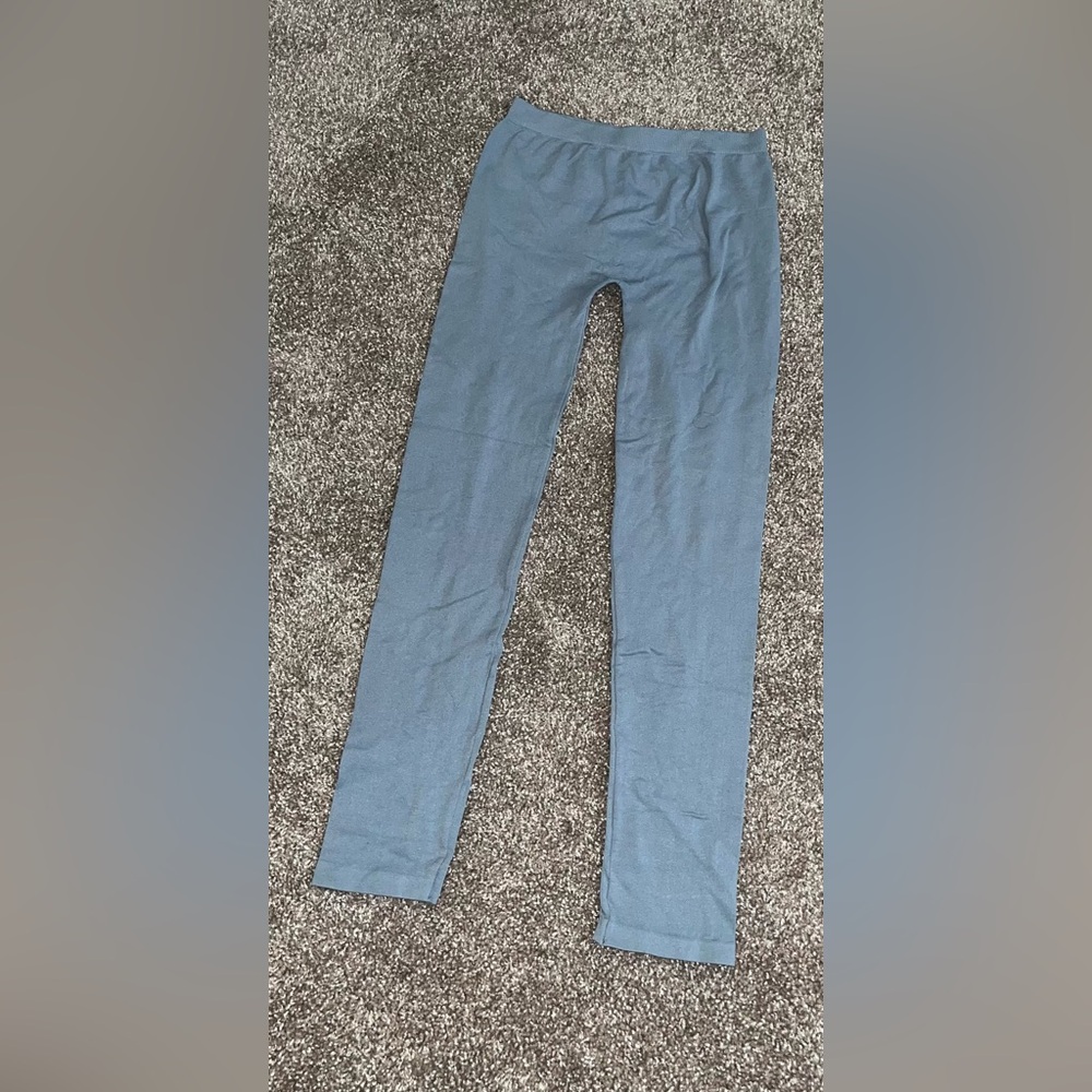 Body Central Blue Gray Leggings